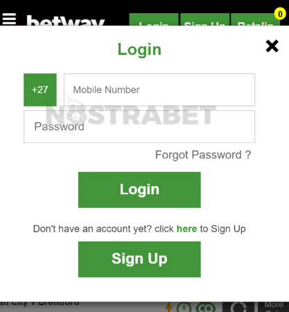 betway login