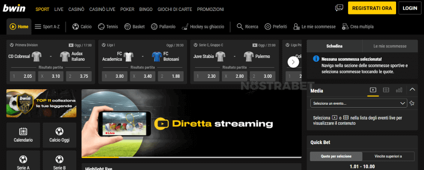 bwin homepage