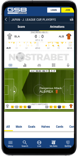 Gal Sport Betting Uganda Android app in-play betting