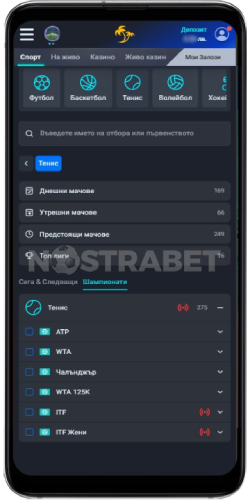 palmsbet ios версия тенис турнири