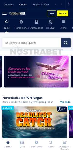 William Hill casino móvil